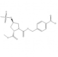 1,2-Pyrrolidinedicarboxylic acid, 4-[(methylsulfonyl)oxy]-, 2-methyl 1-[(4-nitrophenyl)methyl] ester, (2S,4R)-
