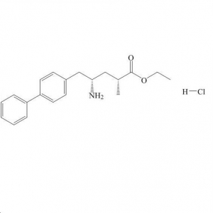 (2R,4S)-4-amino-5-(biphenyl-4-yl)-2-methylpentanoic acid ethyl ester hydrochloride