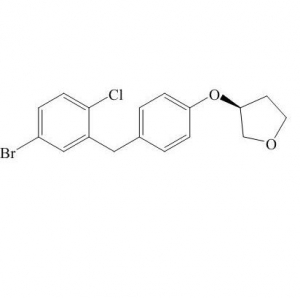 (3S)-3-[4-[(5-bromo-2-chlorophenyl)methyl]phenoxy]tetrahydro-furan