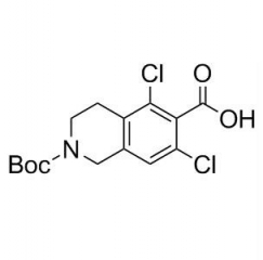 2-(Tert-butoxycarbonyl)-5,7-dichloro-1,2,3,4- tetrahydroisoquinoline-6-carboxylic acid